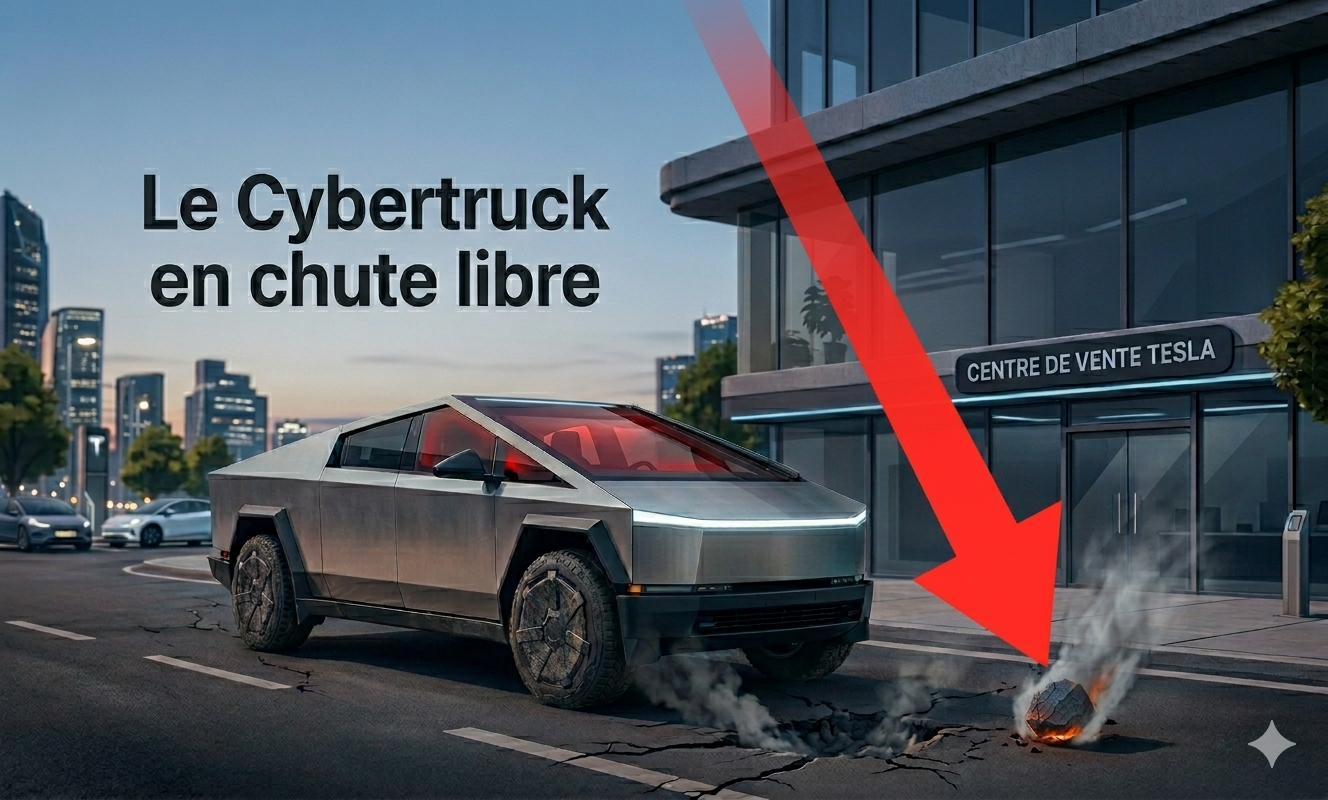 Le Cybertruck en chute libre