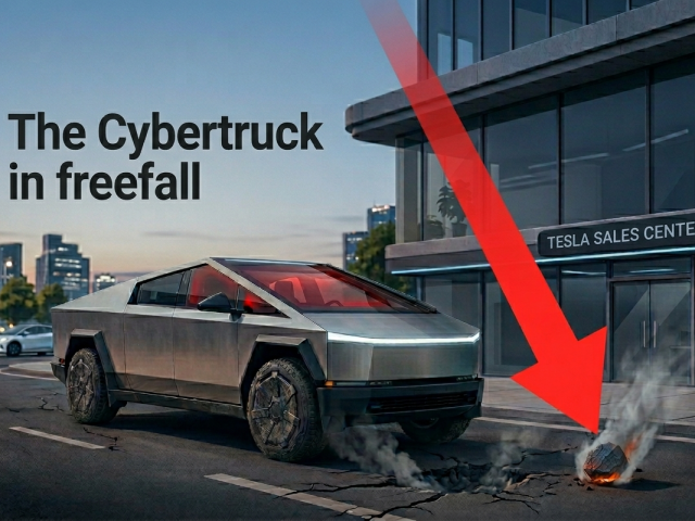 Cybertruck in Free Fall: -45% in Q1 2026